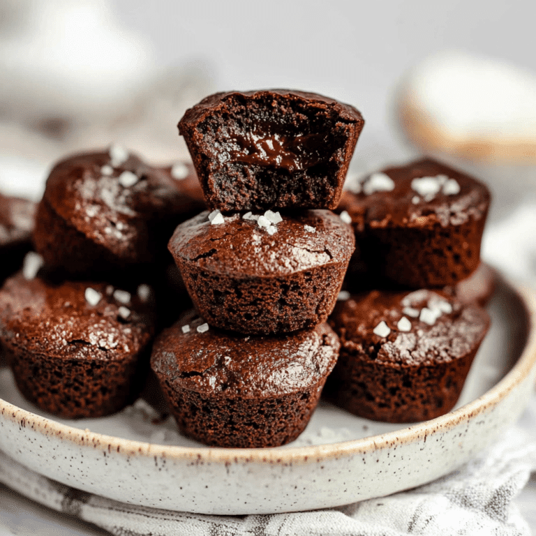 Brownie Bites Recipe