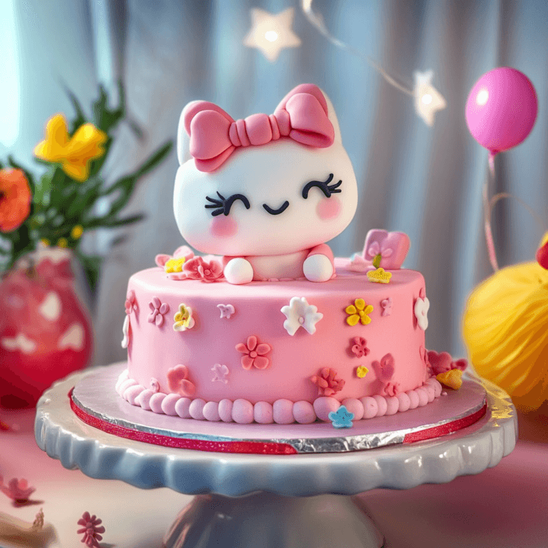 Hello Kitty cake