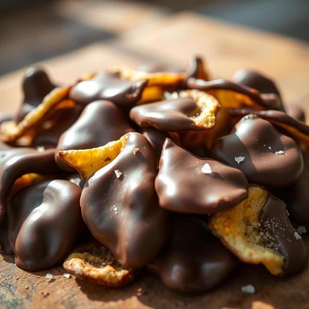 Chocolate Covered Potato Chips