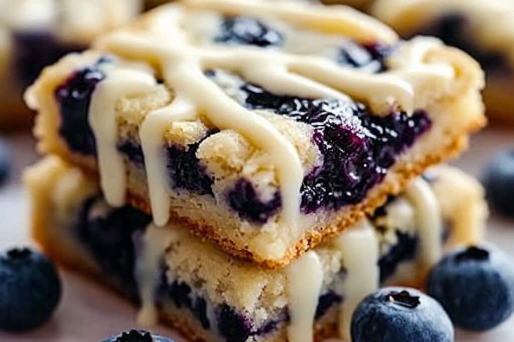 Sweet Blueberry Lemon Bars