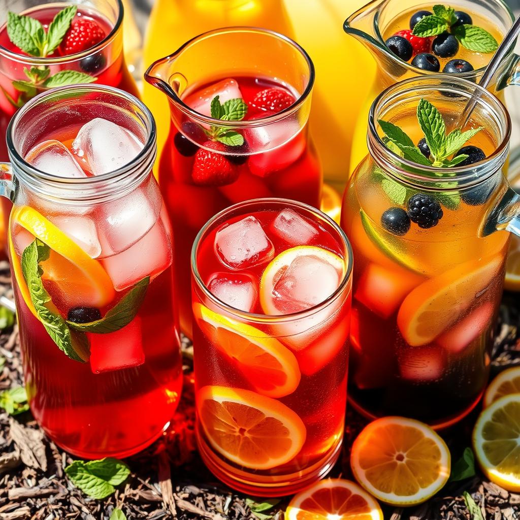 flavored iced teas