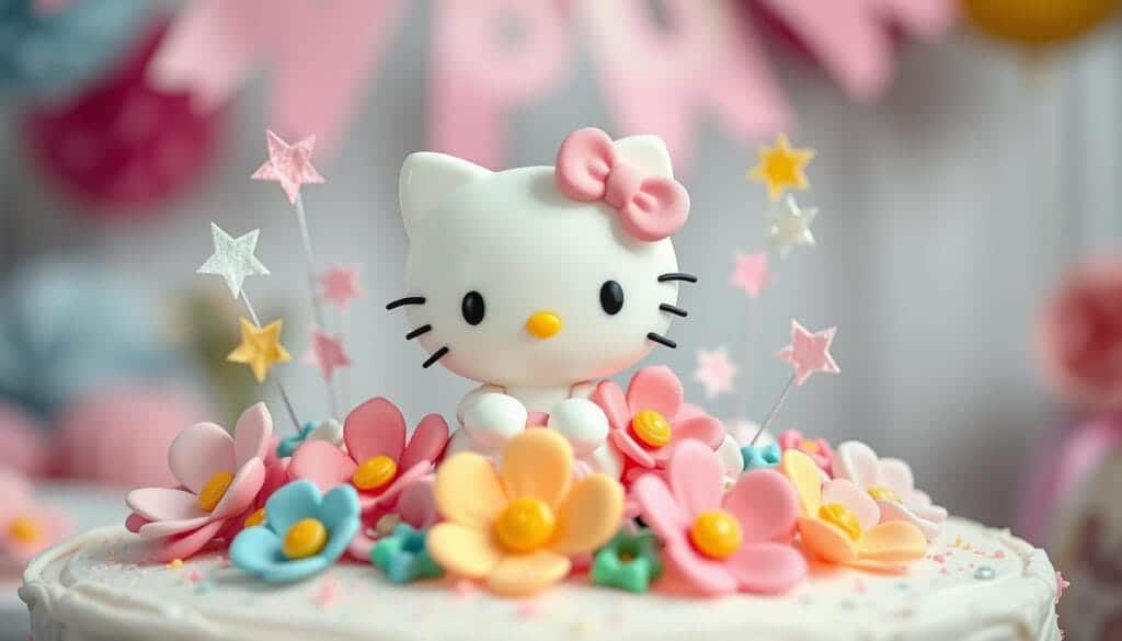 hello kitty cake topper