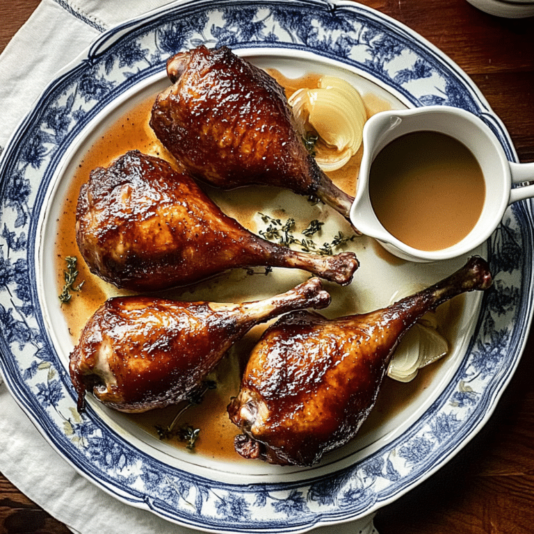 Roasted Goose Legs