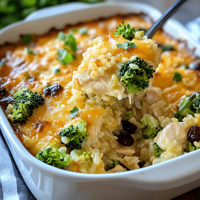 Chicken Broccoli Rice Casserole