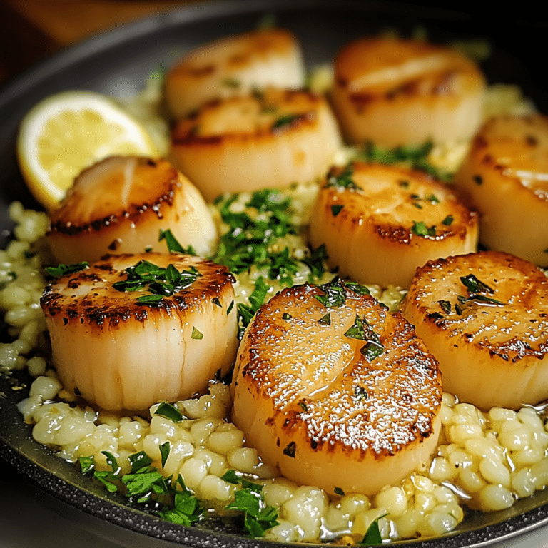 Scallops Recipe