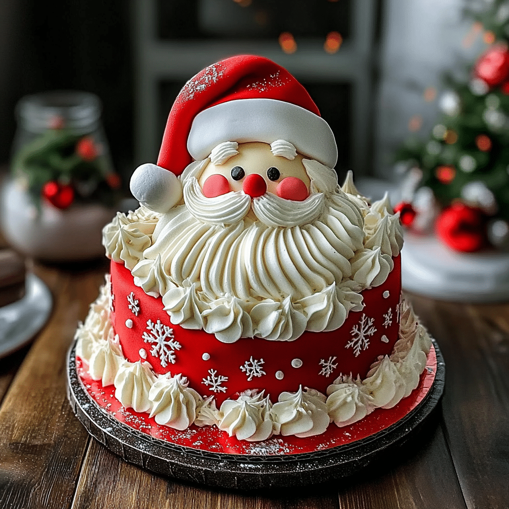 Santa Claus Cake