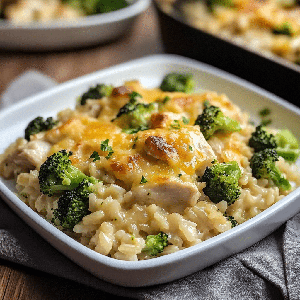 Chicken Broccoli Rice Casserole