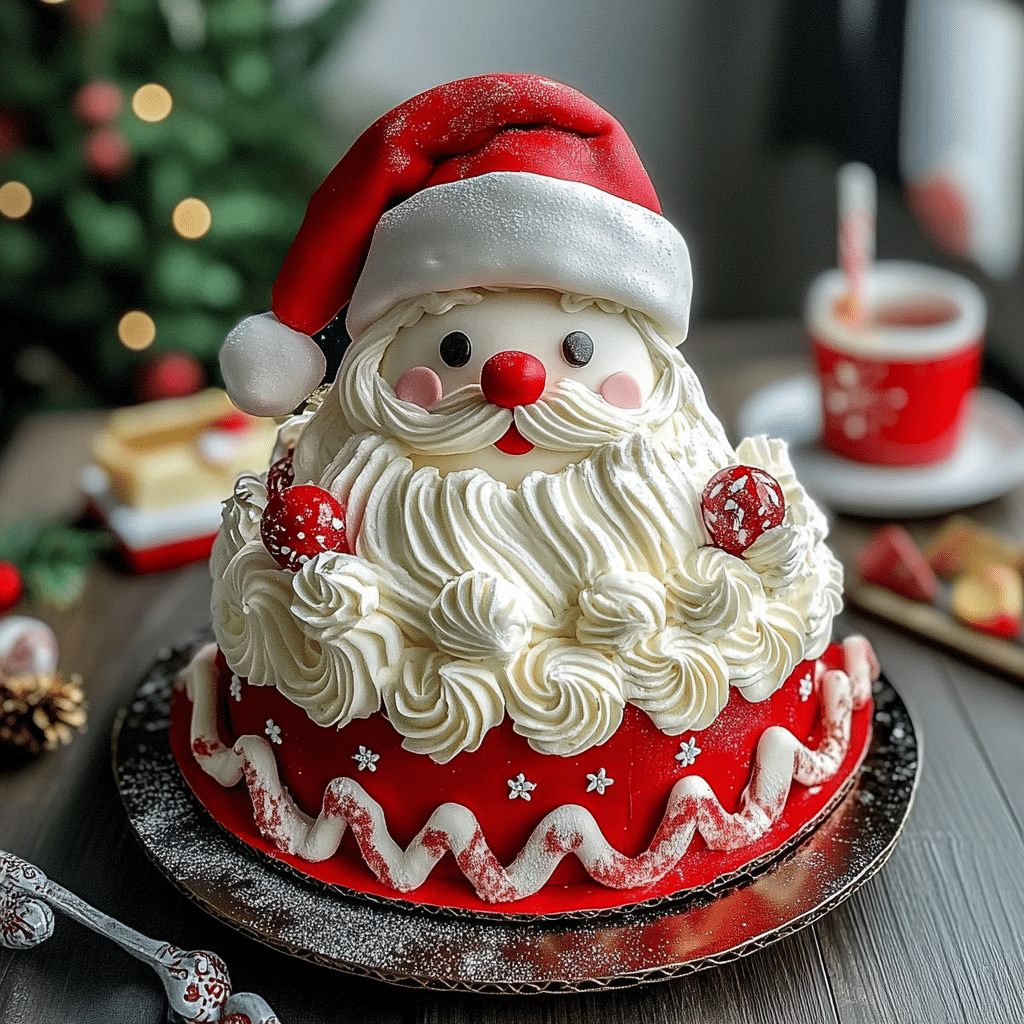 Santa Claus Cake