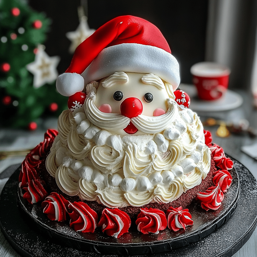 Santa Claus Cake