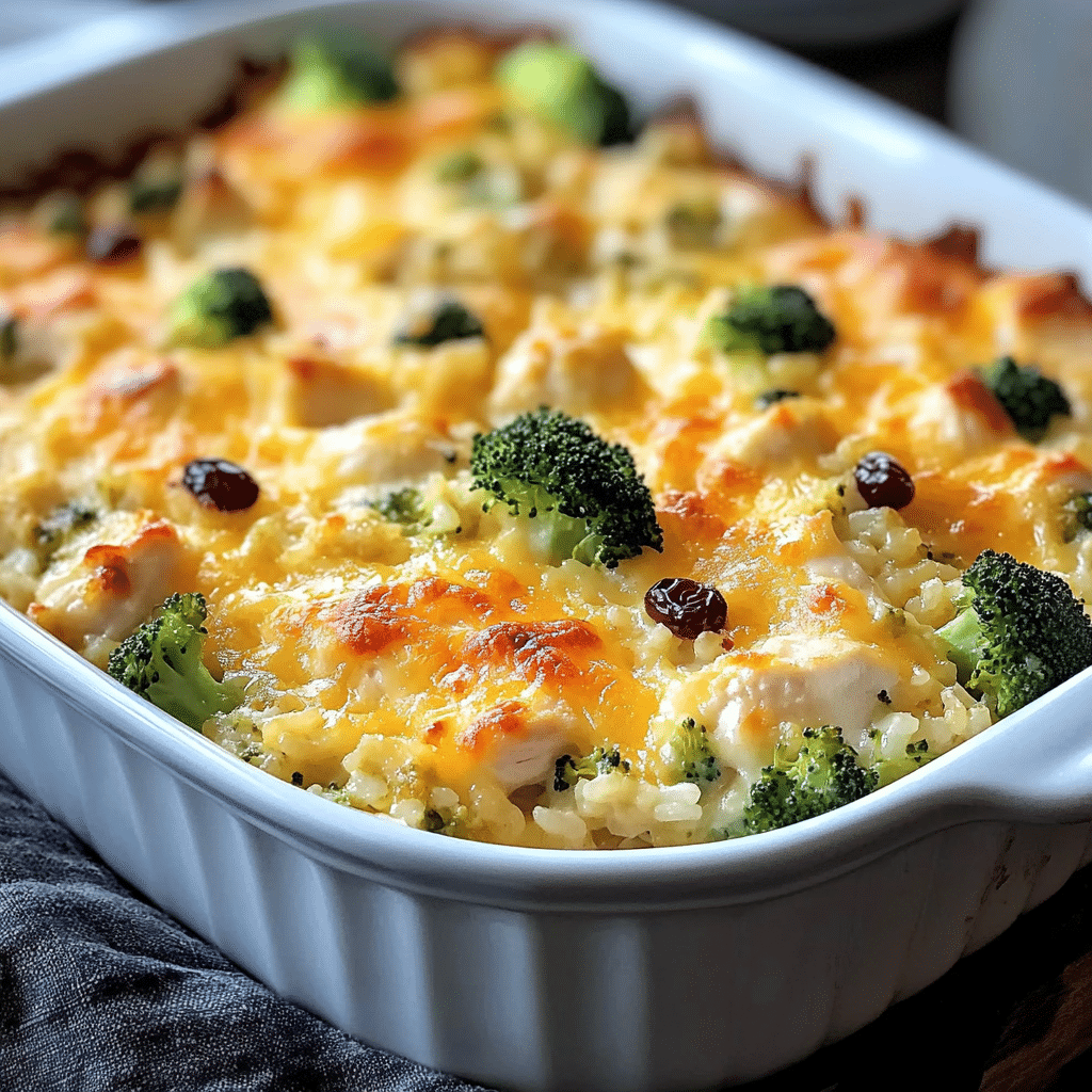 Chicken Broccoli Rice Casserole