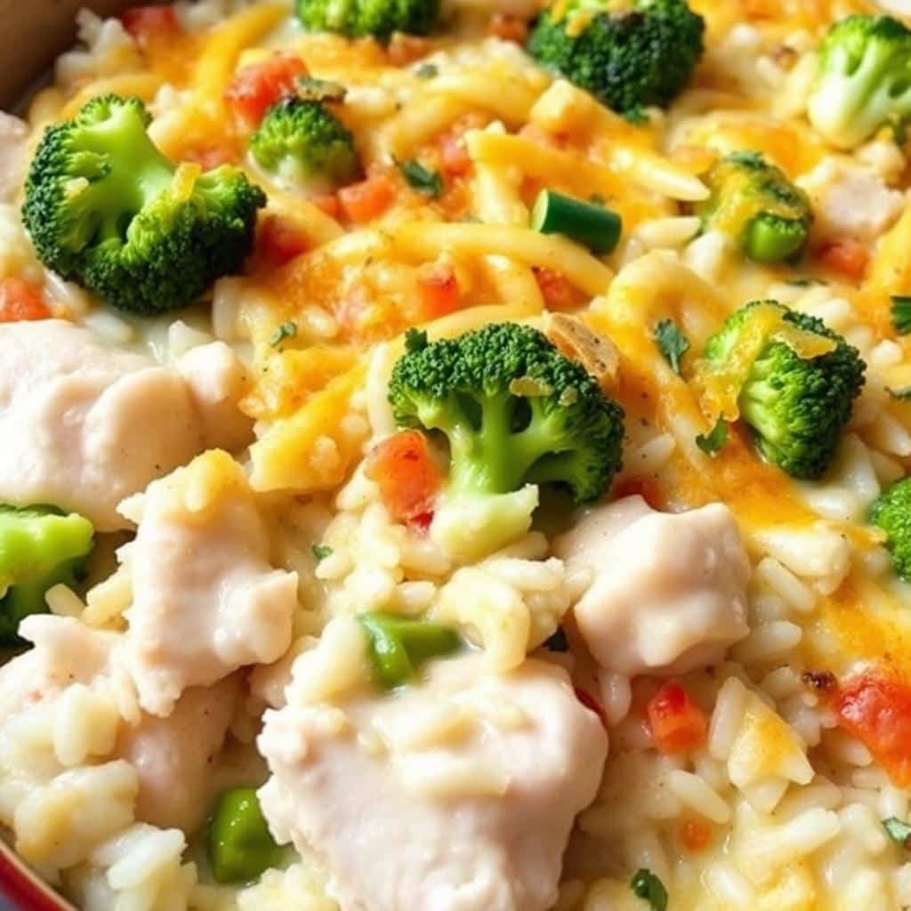 Chicken Broccoli Rice Casserole