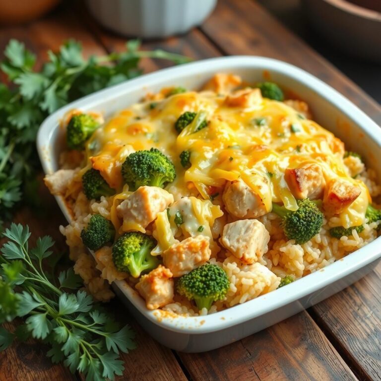 Chicken Broccoli Rice Casserole