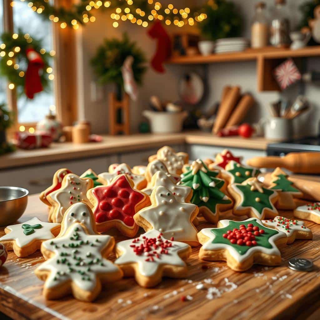 Christmas butter cookies