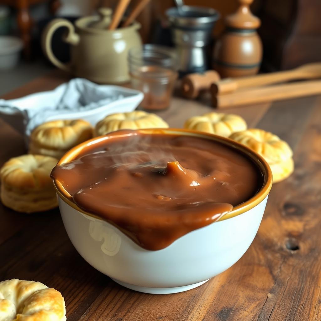 Paula Deen chocolate gravy