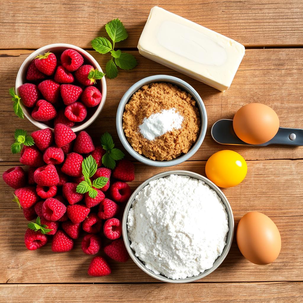 Raspberry Cheesecake Cookies Ingredients