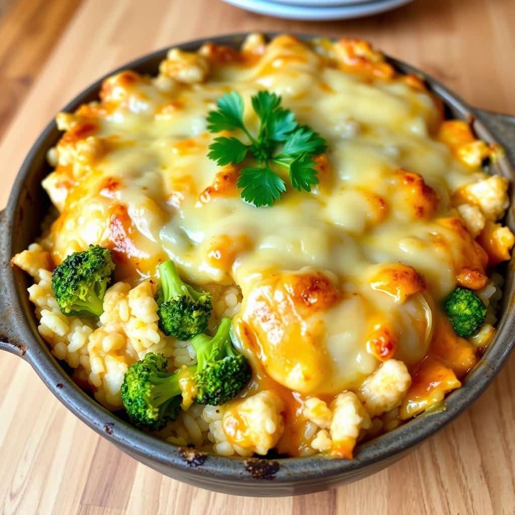 cheesy chicken casserole one-pot meal baked chicken and rice cheesy chicken casserole chicken and broccoli bake