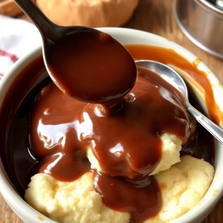 chocolate gravy not thickening