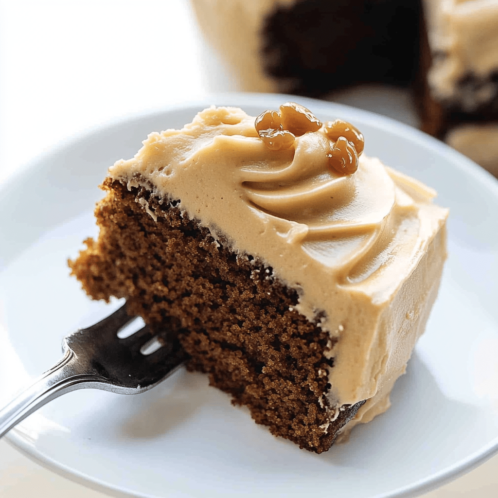 Gingerbread Cake with Salted Caramel Buttercream