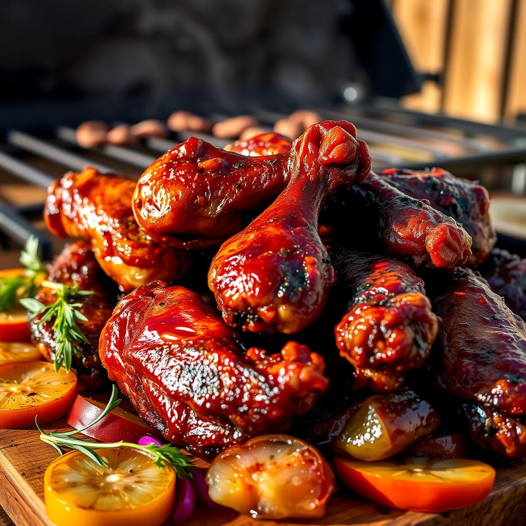 barbecue wings