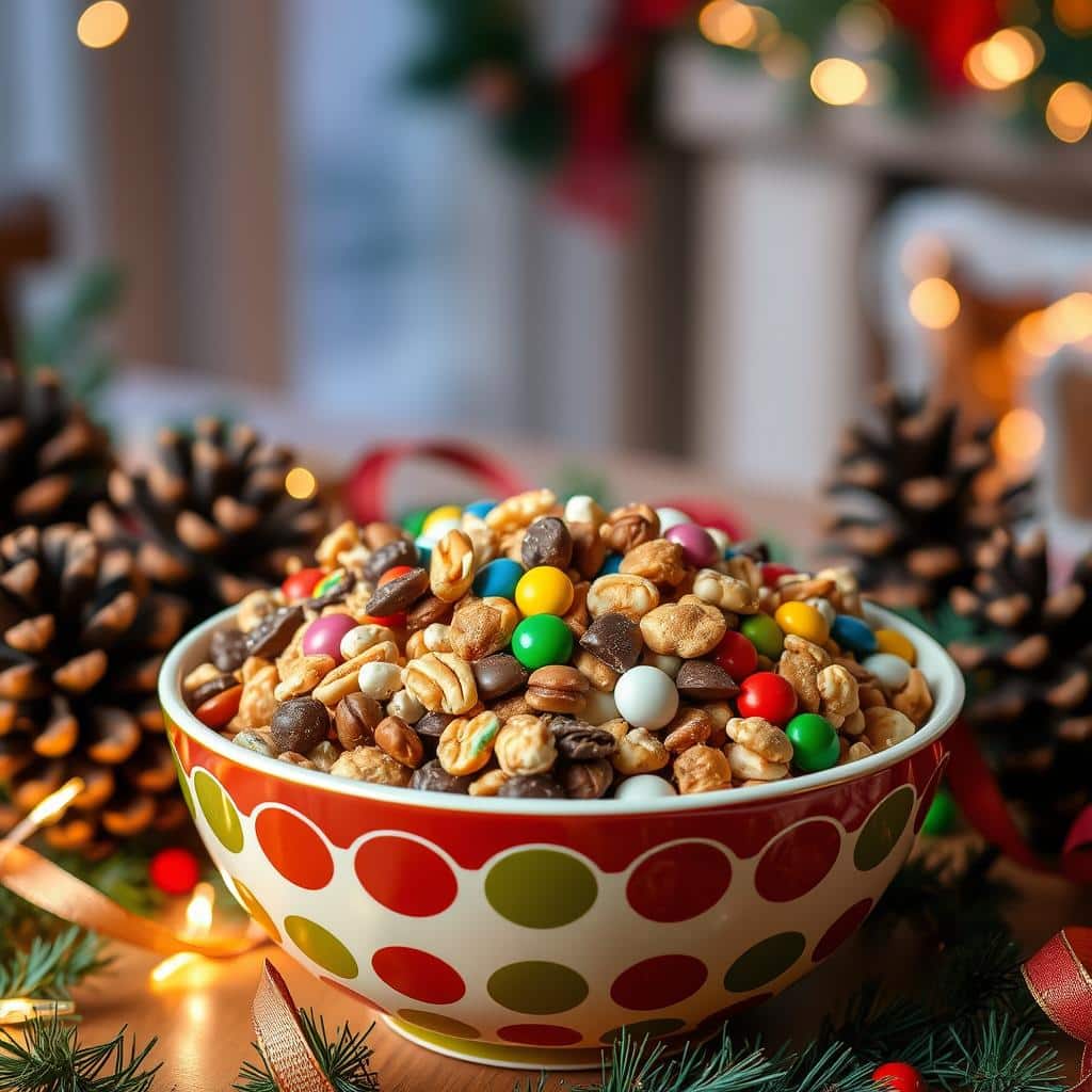 christmas chex mix