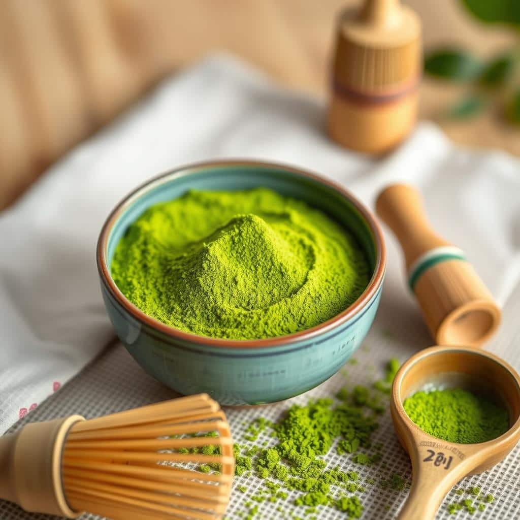 Matcha Tiramisu showing green tea layers and creamy mascarpone filling