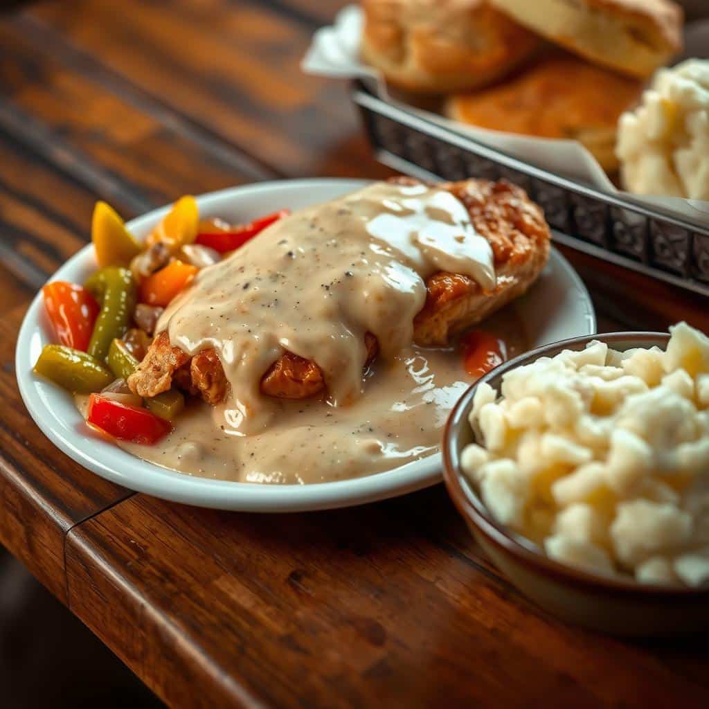 smothered chicken